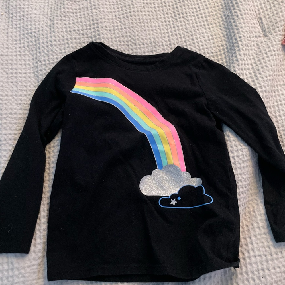 Cat & Jack rainbow long sleeve